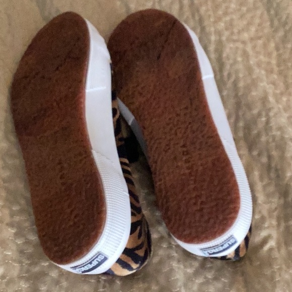 SUPERGA Animal Print Velvet Sneakers - Picture 10 of 11